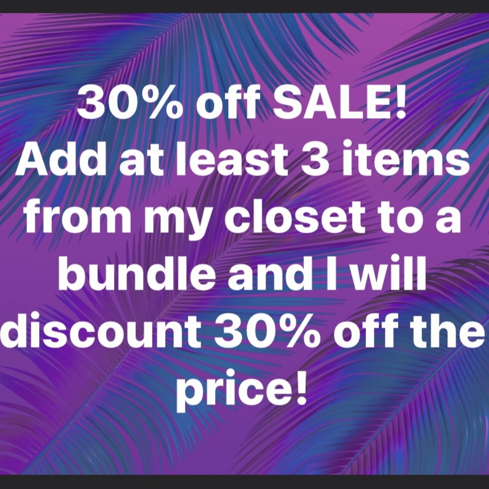 30% off sale